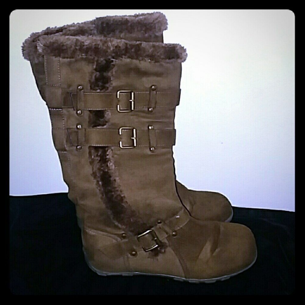 I.D Required Cute Brown Boots